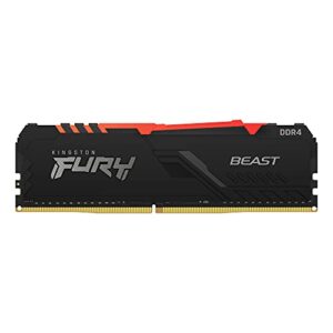 KF426C16BBA/32 - Memória de 32GB DIMM DDR4 2666Mhz FURY Beast RGB 1,2V 2Rx8 288 pinos para desktop/gamers