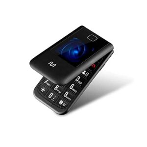 Celular Flip Vita Duo Dual Chip com duas telas Botão SOS Rádio FM MP3 Bluetooth Câmera Preto Multilaser P9145
