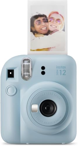 Fujifilm Câmera instantânea Instax Mini 12 – Azul pastel