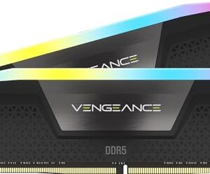 Kit de Memória Para PC Corsair Vengeance 32Gb 7200Mhz (2x16Gb) DDR5 RGB - CMH32GX5M2X7200C34 5856