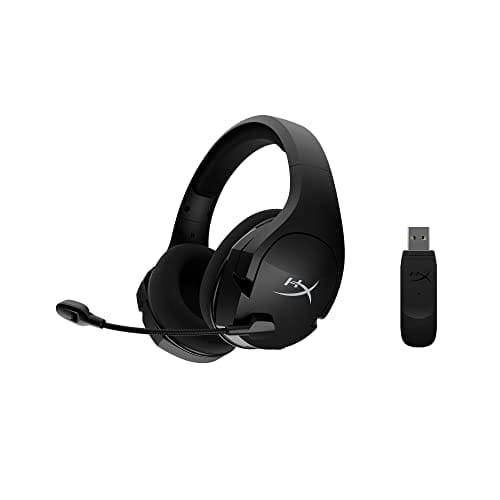 Headset Sem Fio Gamer HyperX Cloud Stinger Core 7.1 -HHSS1C-BA-BK/G, Preto, Grande