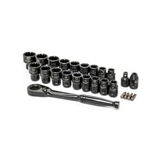 Crescent Kit de ferramentas padrão Pass-Thru X6 CX6PT25, 25 peças