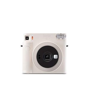 instax Câmera instantânea SQ1 quadrada, branco giz