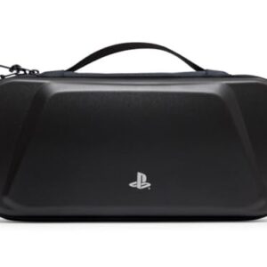 PowerA Protection Case for PlayStation Portal Remote Player - Black, durable, storage, protective case, charging cable pass-through, screen protection, officially licensed