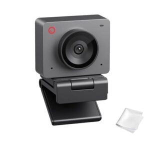 OBSBOT Meet SE Webcam Inteligente com IA - Câmera Web Full HD 1080p a 100 FPS, Sensor CMOS 1/2.8" para Excelente Desempenho em Pouca Luz, Controle por Gestos Dinâmico, Modo Beleza, Plug & Play,Zoom