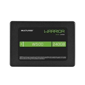 Ssd Gamer Warrior 2,5 Pol. 240Gb W500 - Gravação 500 Mb/S - SS210