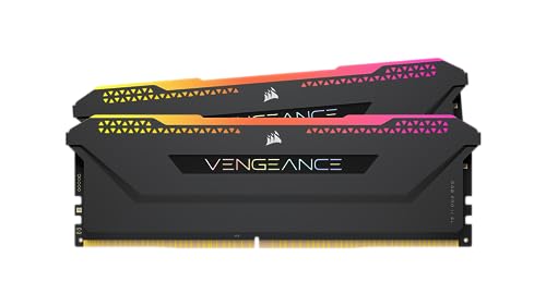 CORSAIR Kit de aprimoramento de luz RAM RAM RGB PRO SL DDR4 da Vengeance (sem memória física) – Preto