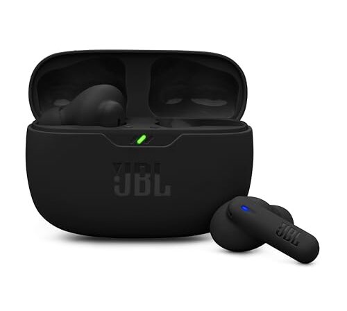 Fone de Ouvido Sem Fio, JBL, Bluetooth, Wave Beam 2, Intra Auricular, Sem Fio, Resistente À Água e Poeira - Preto