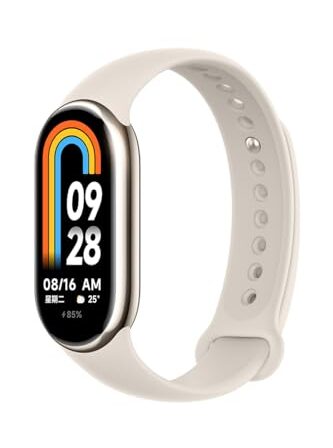 xiaomi mi band 8 versão global (ouro)