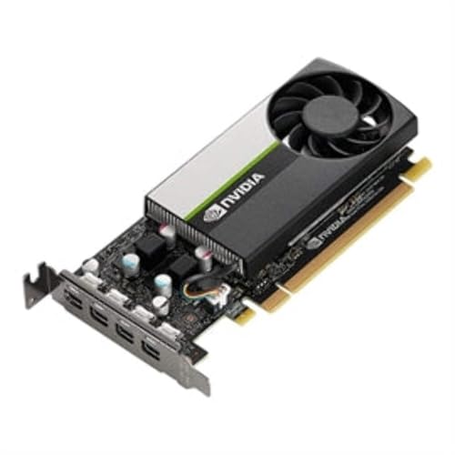 Placa gráfica PNY NVIDIA T1000-8 GB GDDR6, Preto, 2.7'x6.1'