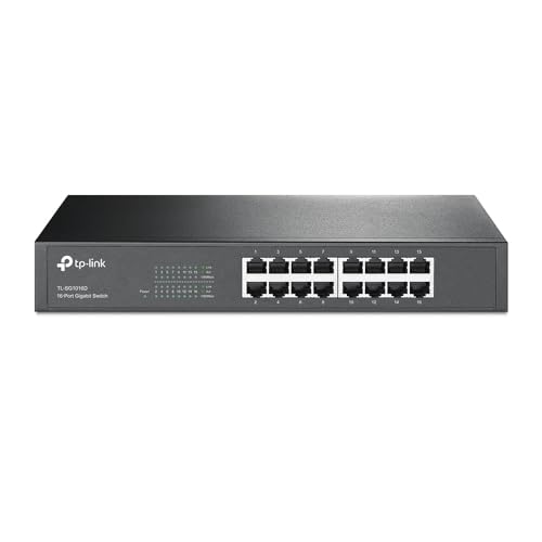 Switch TP-Link TL-SG1016D, Gigabit, 16 Portas