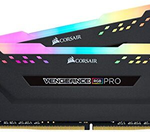 Corsair Kit Vengeance RGB Pro Schwarz 16GB (2X 8GB) DDR4-3200 CL16 DIMM Arbeitsspeicher