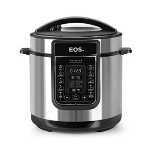 Panela de Pressão Elétrica 6L EOS Multicooker Digital Inox EPP60DI 110V