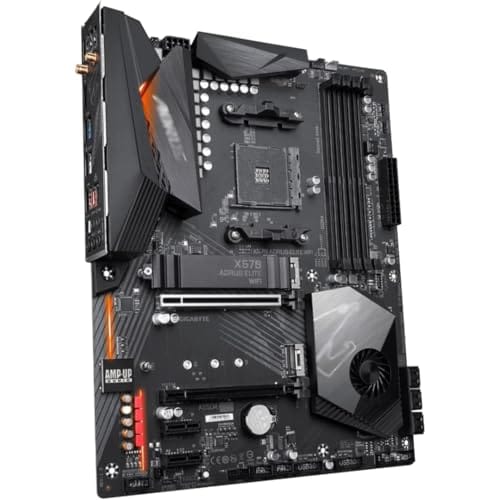 Placa-Mãe ATX X570 AORUS Elite com DDR4, PCIe 4.0, Wi-Fi Integrado e Triple M.2