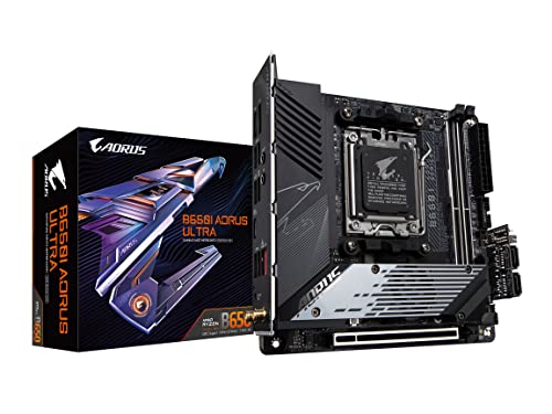 Placa Mãe Gigabyte B650I AORUS ULTRA WIFI (AM5/2xDDR5/HDMI/DP/USB 3.2/M.2)