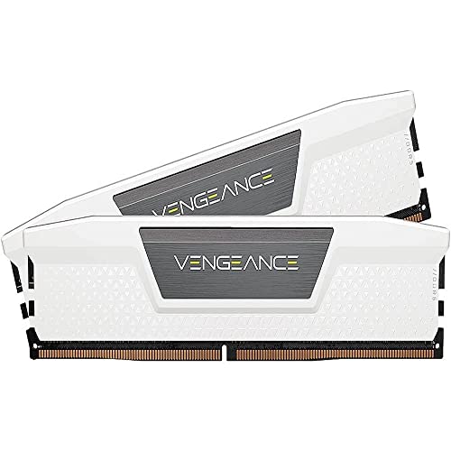 Memória Corsair Vengeance DDR5 64GB(2x32) 5200MHz CL40 White