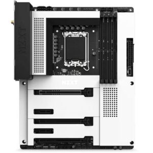Placa Mãe NZXT N7 Z790 Intel Z790 Chipset Wi-Fi e Cover Branca