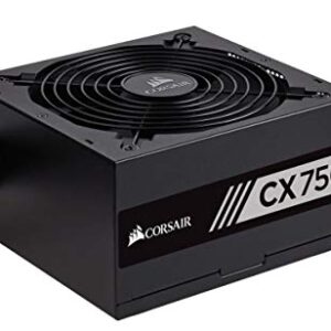 Fonte Corsair 750W 80 Plus Bronze Cx750 - Cp-9020123-Br, PRETO