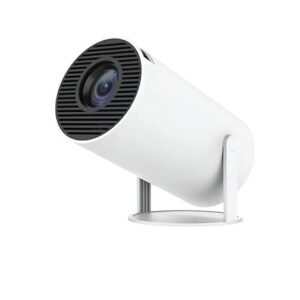 Projetor 4k Portátil Branco Android Wifi Bluetooth