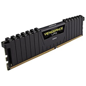 Memória Corsair Vengeance LPX - 64GB (4x16GB), DDR4, 3200Mhz, C16, Preto - CMK64GX4M4E3200C16