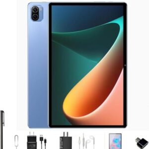 Tablet Pad 5 Pro, 10.1 Polegada Android 13 Tablet, 8GB+256GB, Processador Octa-Core, 32MP/16MP Câmera 8800mAh Bateria Dual SIM Slot (Azul)