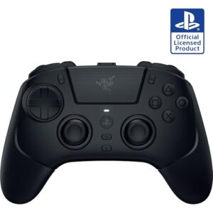 Razer Raiju V3 Pro Wireless Controller: Officially licensed for PlayStation, PS5, PC - Lag-free Esports Grade Performance - 6 Remappable Buttons - Customizable TMR Thumbsticks - Fast Triggers - Black