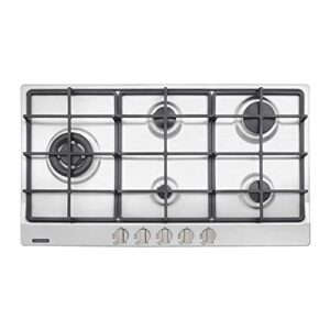 Cooktop Penta Plus 5gx Tri Ss 90 Tramontina Inox