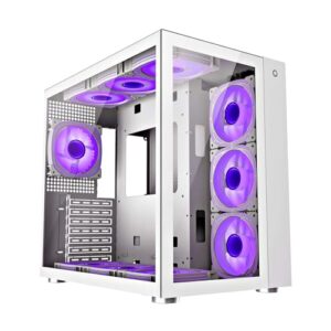 Gabinete Gamemax Mid Tower Atx Vidro Lucent Branco