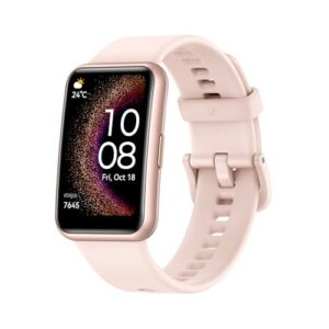 Smartwatch, HUAWEI WATCH FIT Special Edition, Tela AMOLED FullView de 1.64", Gestão Avançada de Saúde, Relógio Smartwatch GPS, Compatível com iOS e Android, Rosa