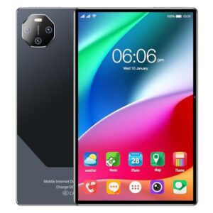 Tablet com tela de 11,6 polegadas, 16 GB de RAM + 512 GB de ROM, bateria de 12.000 mAh, edição WiFi, Android 13 (Preto)