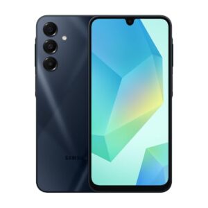 Samsung Celular Galaxy A16 5G, 128GB + 4GB RAM, Câmera de até 50MP, Tela 6.7", NFC, IP54, Bateria 5000 mAh (Azul Escuro)