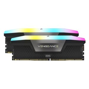 CORSAIR Vengeance RGB DDR5 Kit de aprimoramento de luz (sem memória física) – Preto