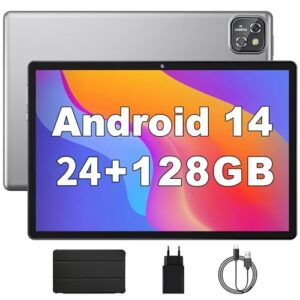 MARVUE Pad M13 Tablet, Android 14, tablet 10,1 polegadas, Com Caixa, 24GB de RAM, tablet 128GB, Expansível até 1TB, Processador Octa-Core,GMS,Wi-Fi, Câmera Traseira de 12MP,Câmera Frontal de 5MP
