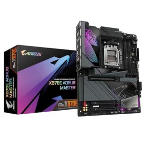Placa Mãe Gigabyte X870E AORUS MASTER WIFI 7 (AM5/4xDDR5/HDMI/DisplayPort/M.2/USB 4)