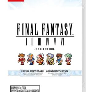 Final Fantasy I-VI Pixel Remaster Collection - Anniversary Edition - Nintendo Switch