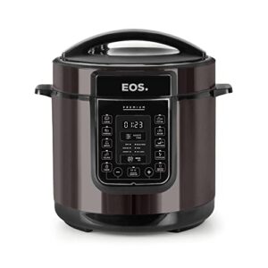 Panela de Pressão Elétrica 6 Litros EOS Multicooker Digital Titanium EPP60DT 110V