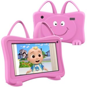 Tablet infantil para 7 crianças com WiFi, YouTube, câmera dupla, tela sensível ao toque, controle parental, tablets infantis para meninos e meninas