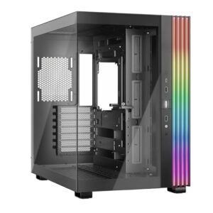 Gabinete Gamer BeQuiet Light Base 600 DX RGB Preto BGW65