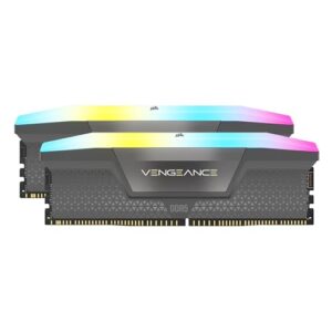 CORSAIR Vengeance RGB DDR5 Kit de aprimoramento de luz (sem memória física) – Cinza