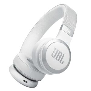 Fone de Ouvido Bluetooth JBL Live 670 com cancelamento de ruído Branco