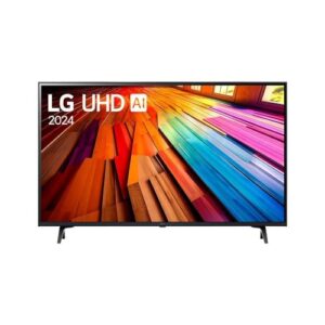 Smart TV 4K 43" LG UHD 43UT8000 Processador α5 Ger7 AI Alexa/Chromecast integrado Otimizador de Jogos webOS 24 compatível com Controle Smart Magic