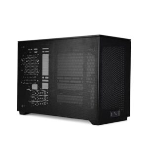 SSUPD Meshroom D Mini-ITX SFF Capa para PC Gaming Painéis de Malha 15L, Compatível RX9070/5090, 240/280mm AIO