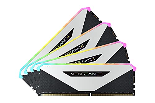 CORSAIR Memória de desktop Vengeance RGB RT 32 GB (4 x 8 GB) DDR4 3200 (PC4-25600) C16 1,35 V