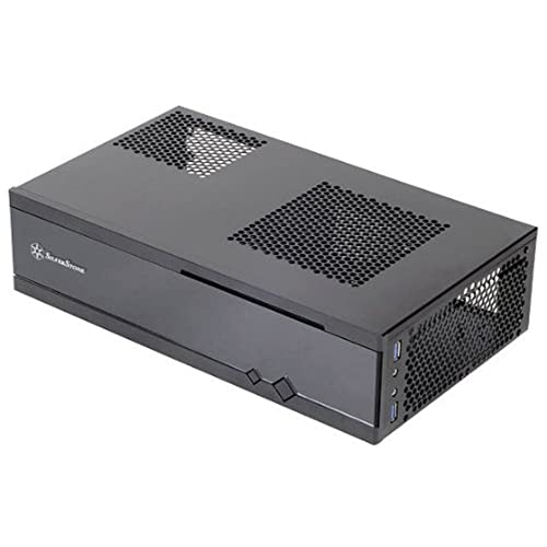 Silverstone 0,8 mm Corpo de aço Tek Painel frontal acrílico para Mini-ITX Media Center/HTPC Case Cases ML05B