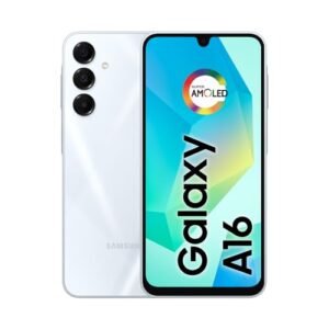 Samsung Celular Galaxy A16, 128GB + 4GB RAM, Câmera de até 50MP, Tela 6.7", NFC, IP54, Bateria 5000 mAh (Cinza)