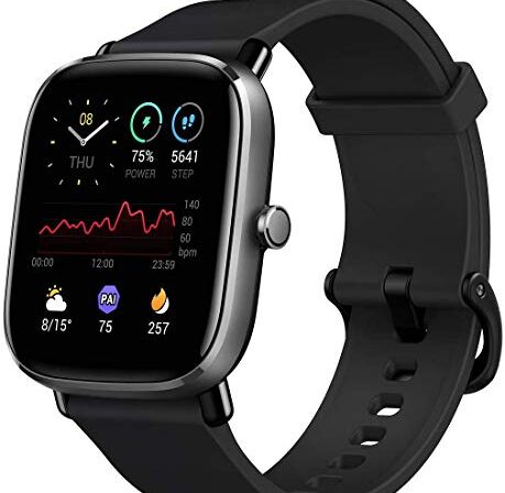 Relógio Smartwatch Amazfit GTS 2 Mini, GPS, Bluetooth, Compatível com Android e iOS
