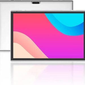 ATOZEE Android 10 Tablet de 10 Polegadas, Prata, 32 GB ROM, 2 GB RAM, Tela IPS HD 10.1 Polegadas, Câmera Traseira 8 MP, WiFi, Bluetooth
