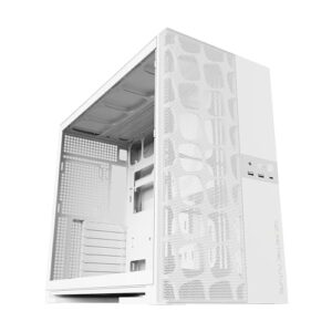 Gabinete Gamer Geometric Future Model 5 Vent Branco Sem Fans GEO-M5V-W