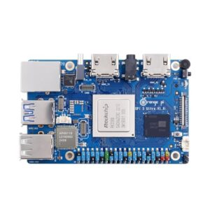 Orange Pi 5 Ultra 4Gb/8Gb/16Gb Lpddr5 Rockchip Rk3588 8-Core 64-Bit Single Board Computer, Wi-Fi 6E/Bluetooth 5.3/Ble, Placa De Desenvolvimento Roda Linux/Ubuntu/Debian/Android (8Gb)