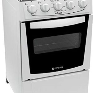 Fogão 4 Bocas Atlas Mônaco Plus Acendimento Automático Branco